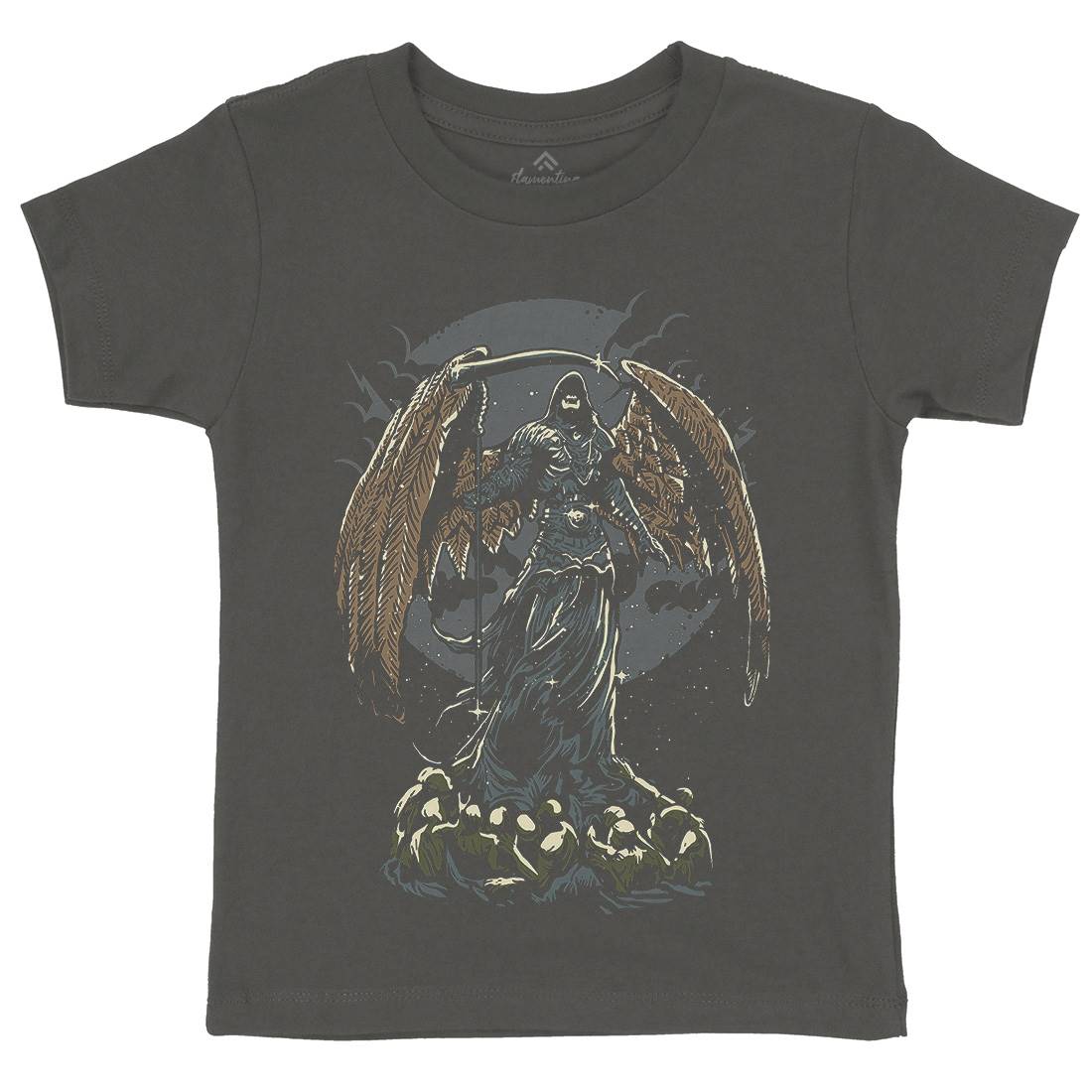 Darkness Kids Crew Neck T-Shirt Horror A521