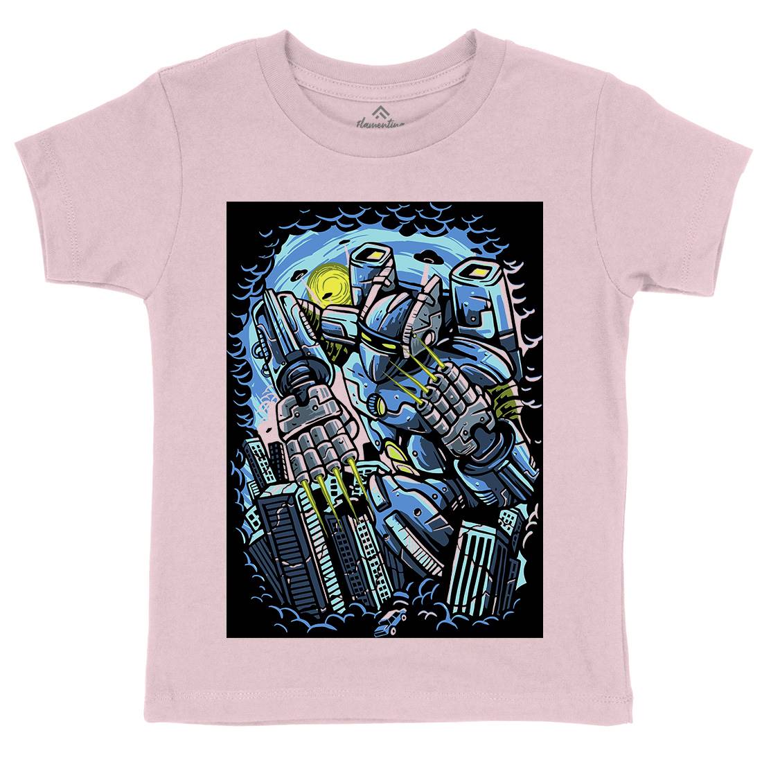 Destroy The City Kids Crew Neck T-Shirt Space A523