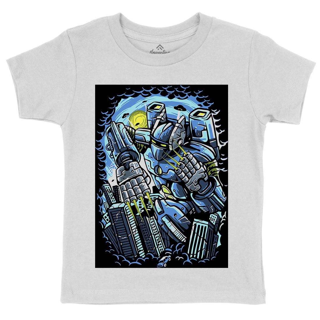 Destroy The City Kids Crew Neck T-Shirt Space A523