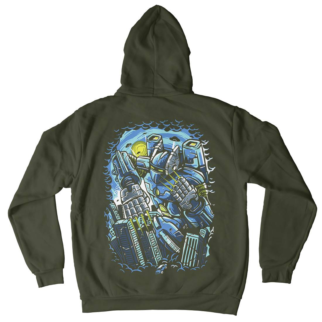 Destroy The City Kids Crew Neck Hoodie Space A523