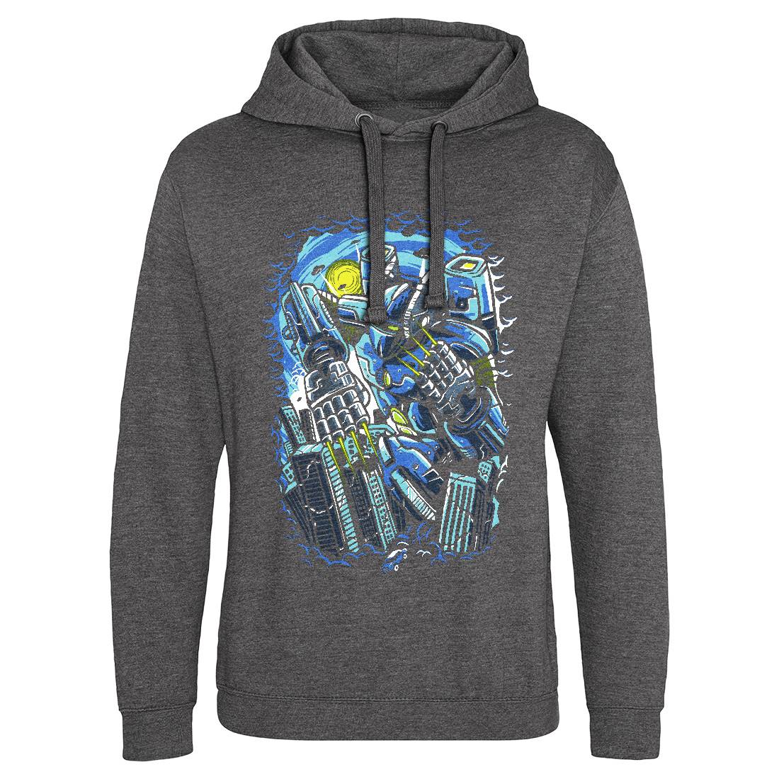 Destroy The City Mens Hoodie Without Pocket Space A523
