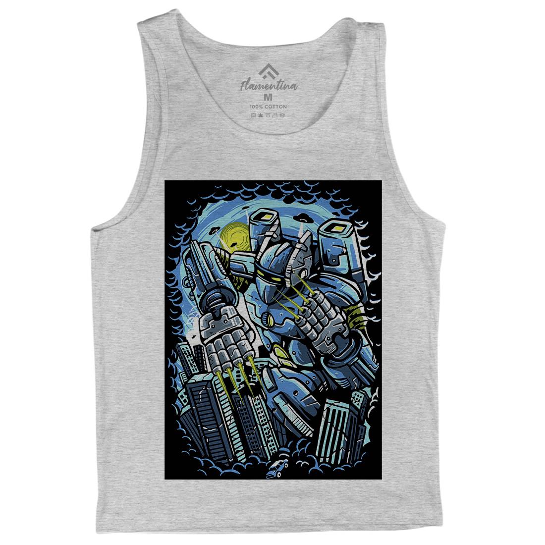 Destroy The City Mens Tank Top Vest Space A523