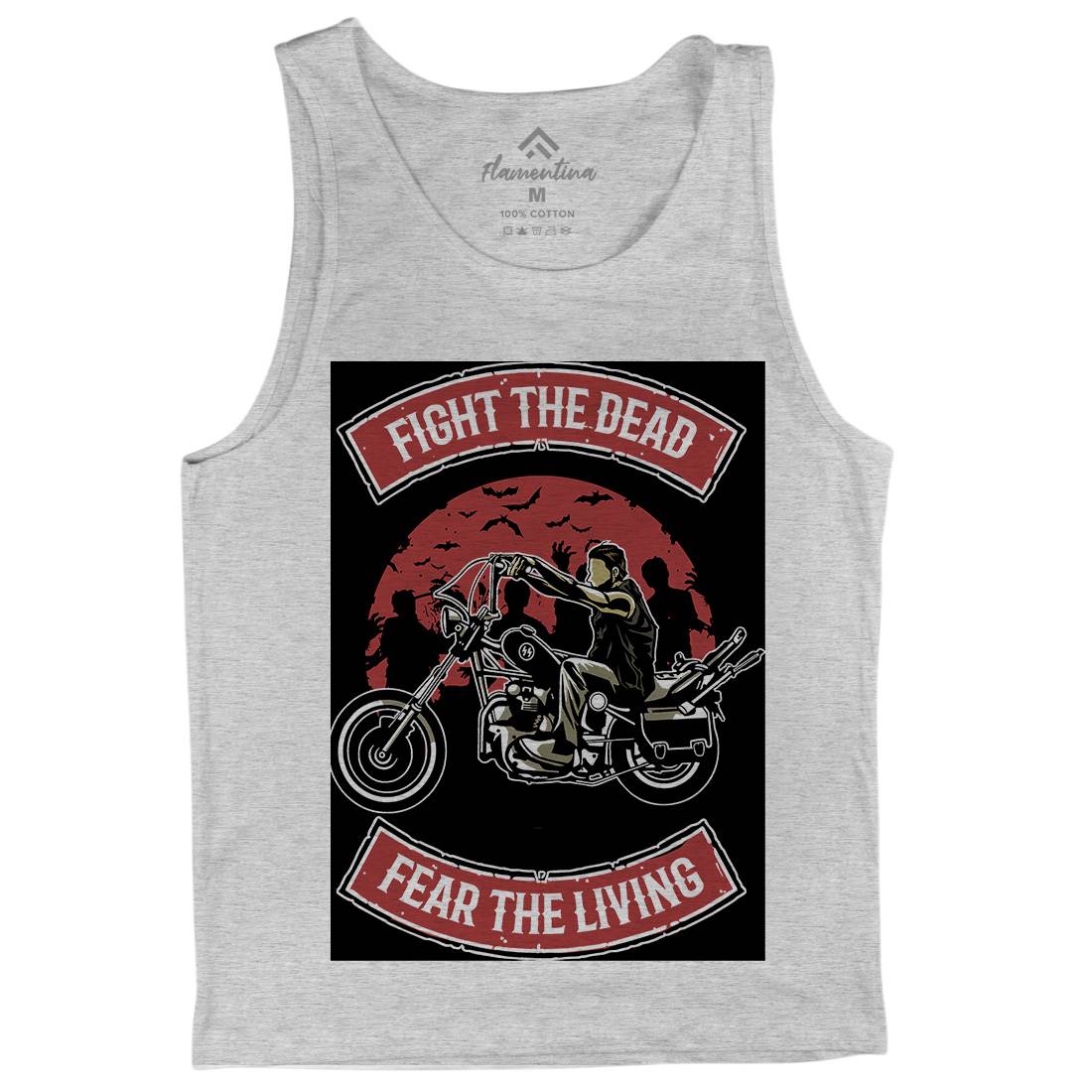 Fight The Dead Mens Tank Top Vest Motorcycles A528