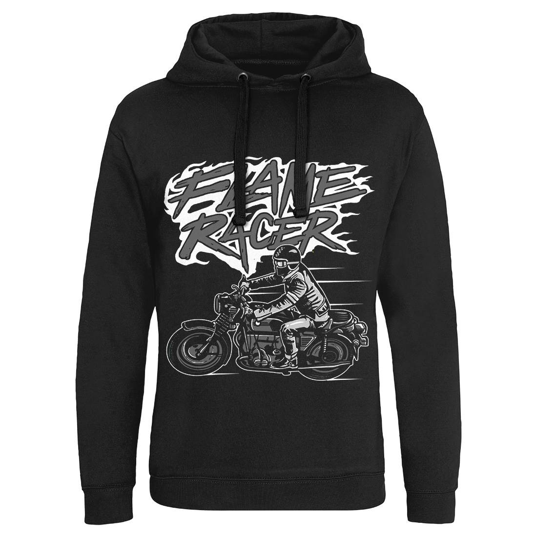 Flame Racer Mens Hoodie Without Pocket Motorcycles A530