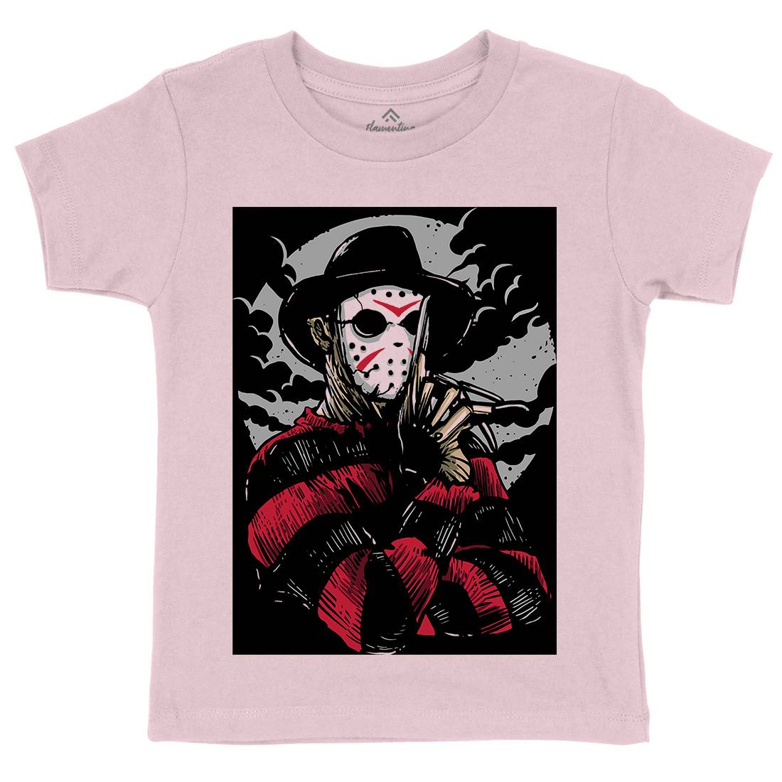 Freddy Kids Crew Neck T-Shirt Horror A532