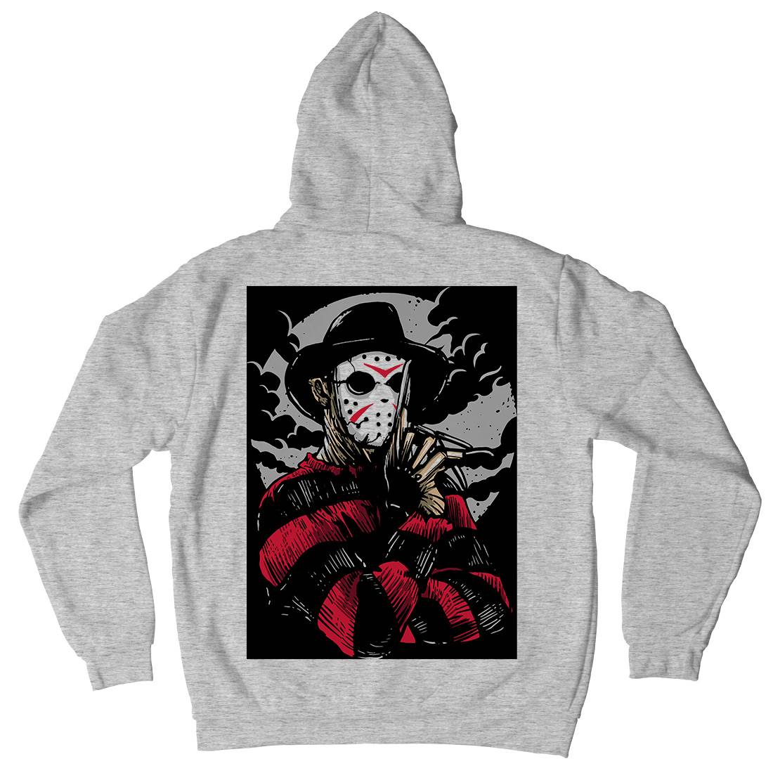 Freddy Mens Hoodie With Pocket Horror A532
