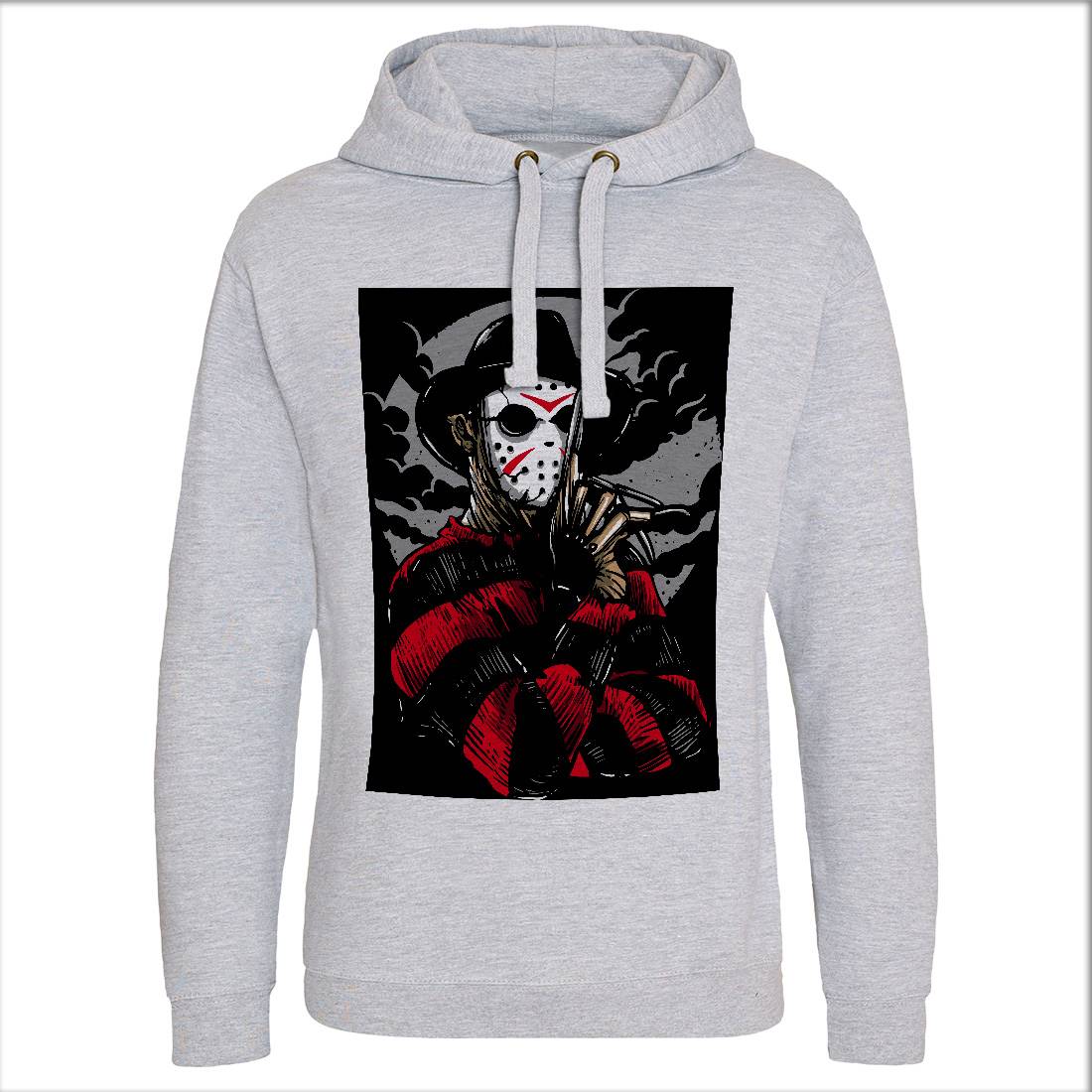 Freddy Mens Hoodie Without Pocket Horror A532