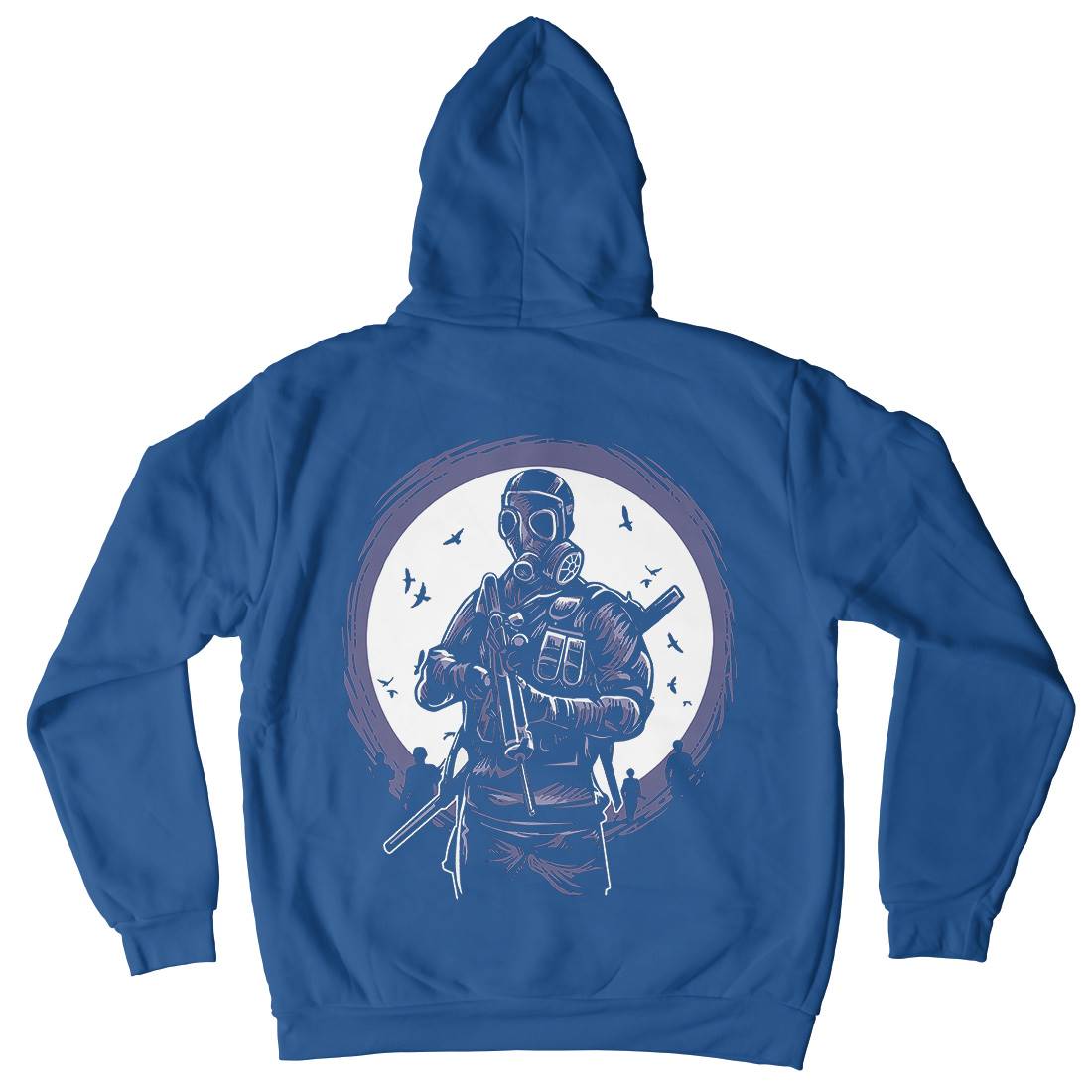 Mask Soldier Mens Hoodie With Pocket Horror A536