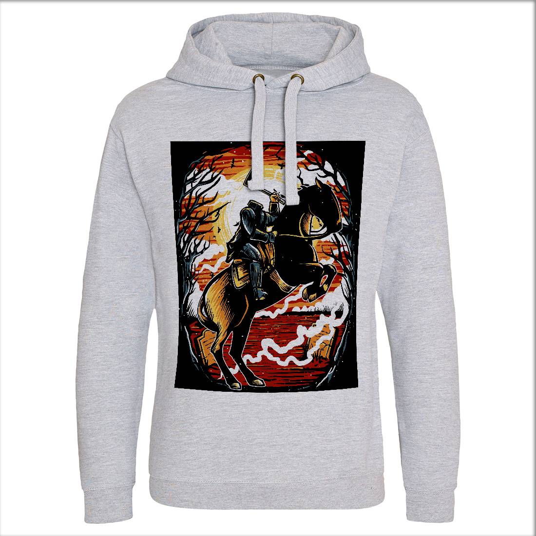 Headless Horseman Mens Hoodie Without Pocket Horror A543