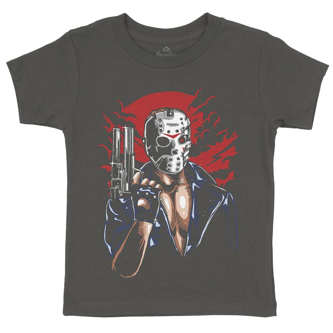 Jason Kids Crew Neck T-Shirt Horror A548
