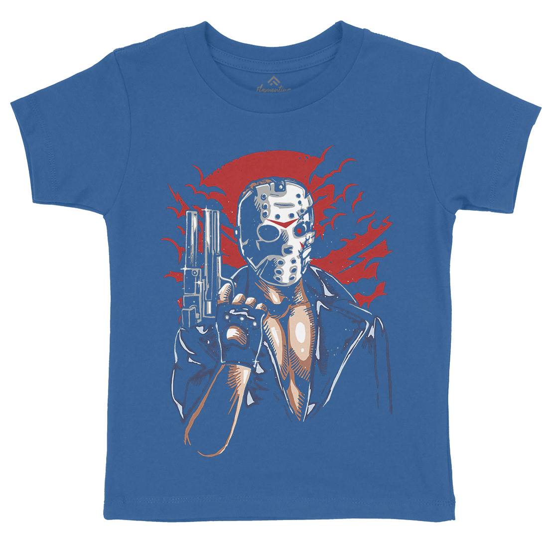 Jason Kids Crew Neck T-Shirt Horror A548