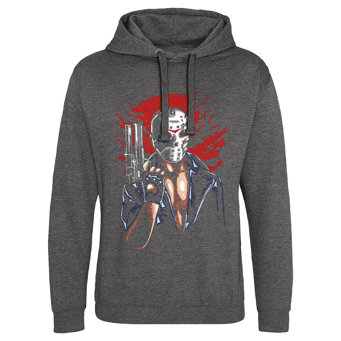 Jason Mens Hoodie Without Pocket Horror A548