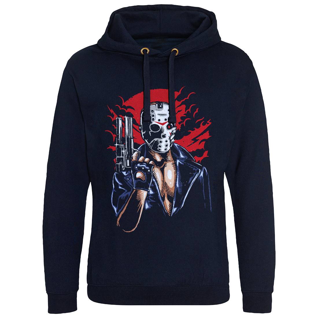 Jason Mens Hoodie Without Pocket Horror A548