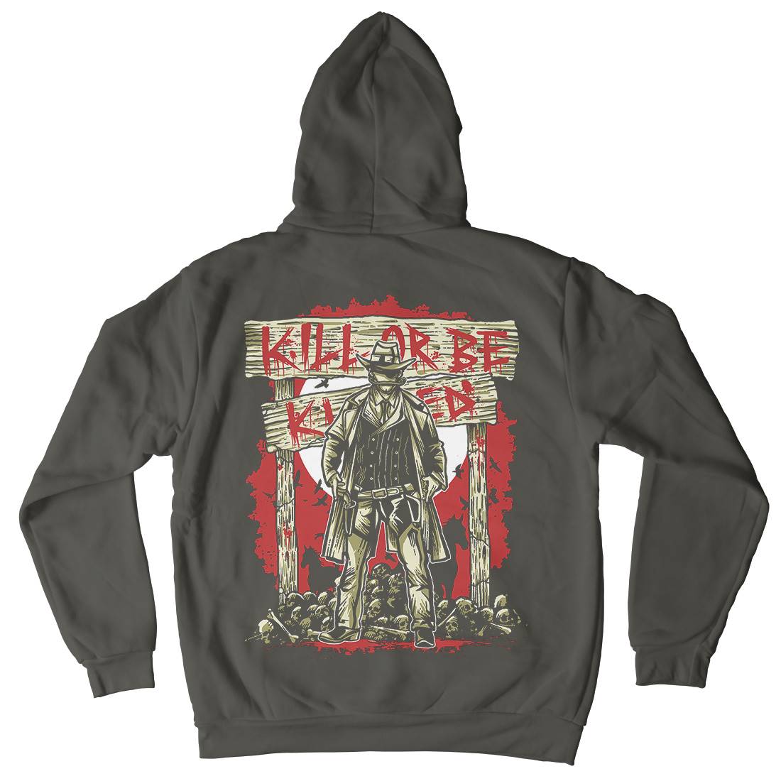 Kill Or Be Killed Kids Crew Neck Hoodie Horror A550