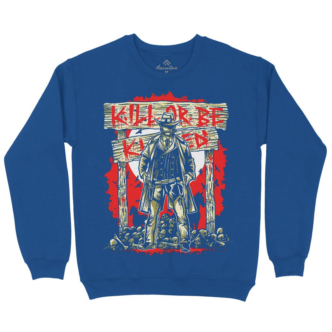 Kill Or Be Killed Kids Crew Neck Sweatshirt Horror A550