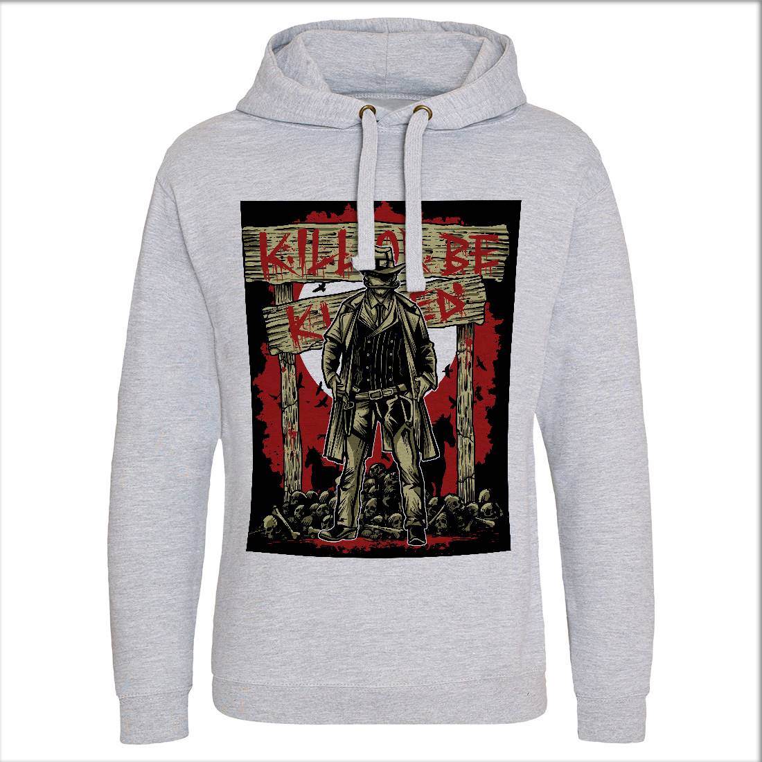 Kill Or Be Killed Mens Hoodie Without Pocket Horror A550