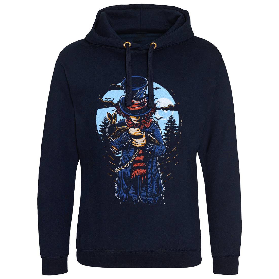 Mad Hatter Mens Hoodie Without Pocket Horror A553