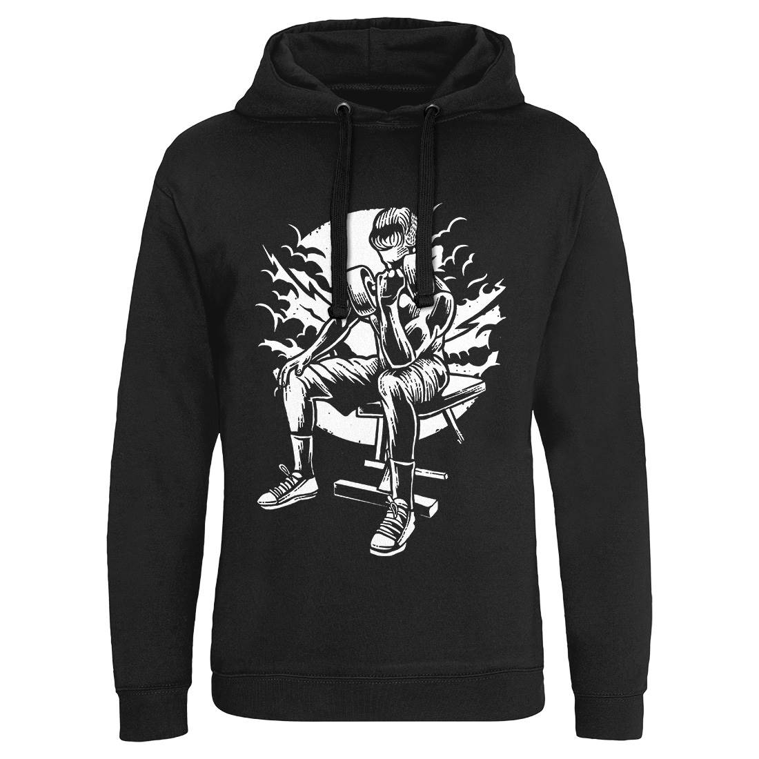 No Pain No Gain Mens Hoodie Without Pocket Gym A559