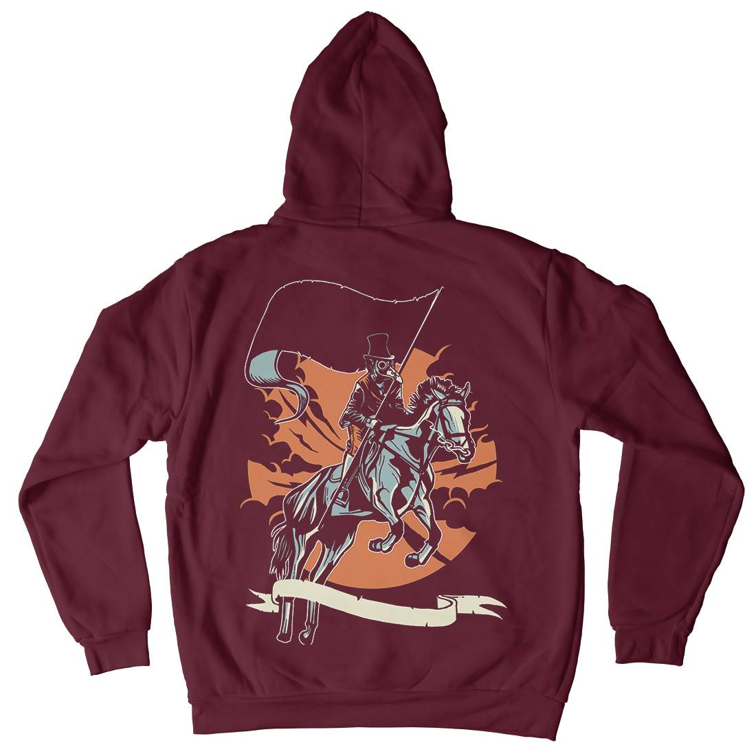 Plague Doctor Mens Hoodie With Pocket Horror A560