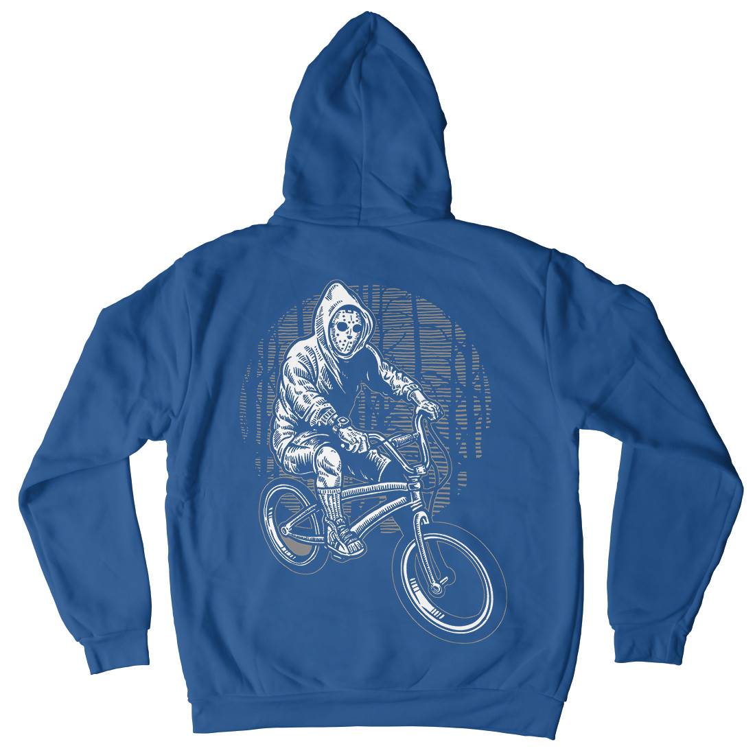 Ride Bike Mens Hoodie With Pocket Horror A563