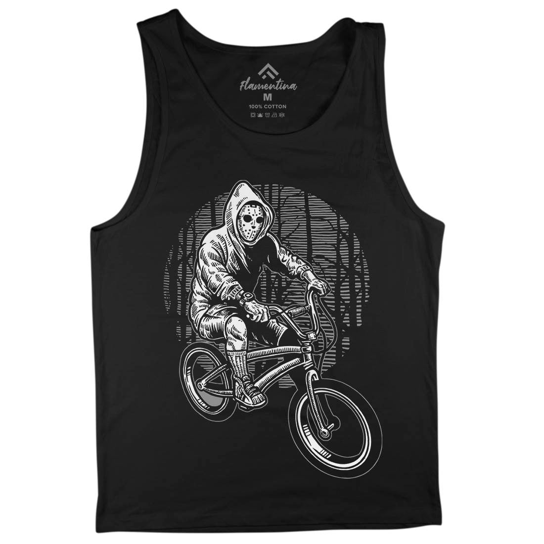 Ride Bike Mens Tank Top Vest Horror A563