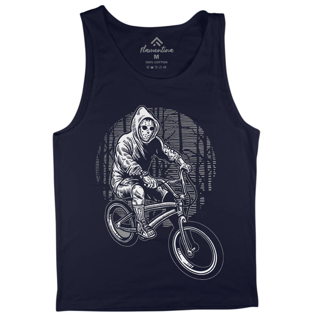 Ride Bike Mens Tank Top Vest Horror A563