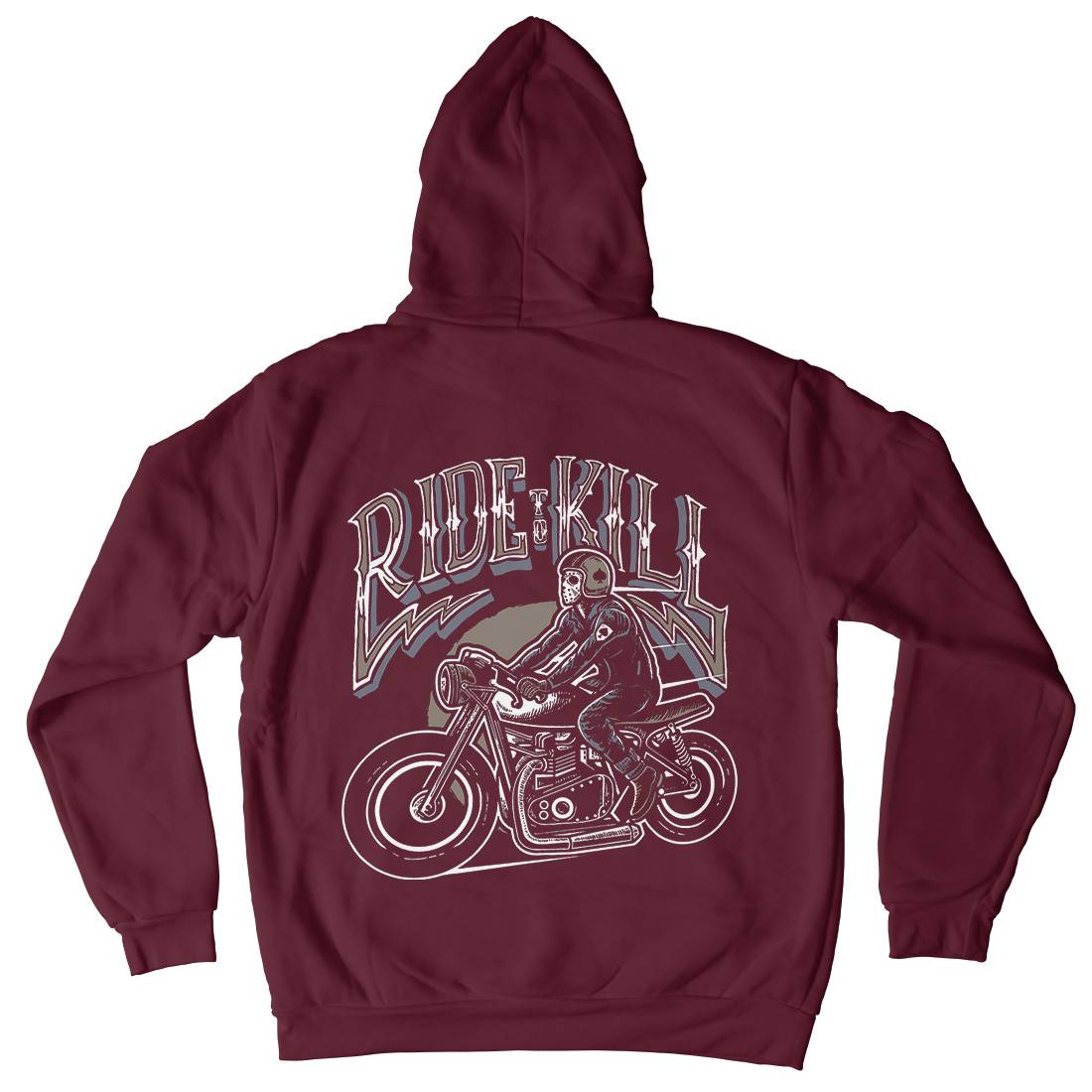 Ride To Kill Mens Hoodie With Pocket Horror A564