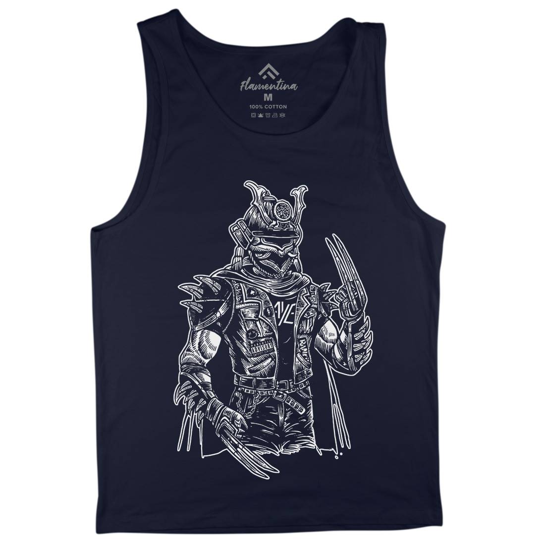 Samurai Punk Mens Tank Top Vest Warriors A567