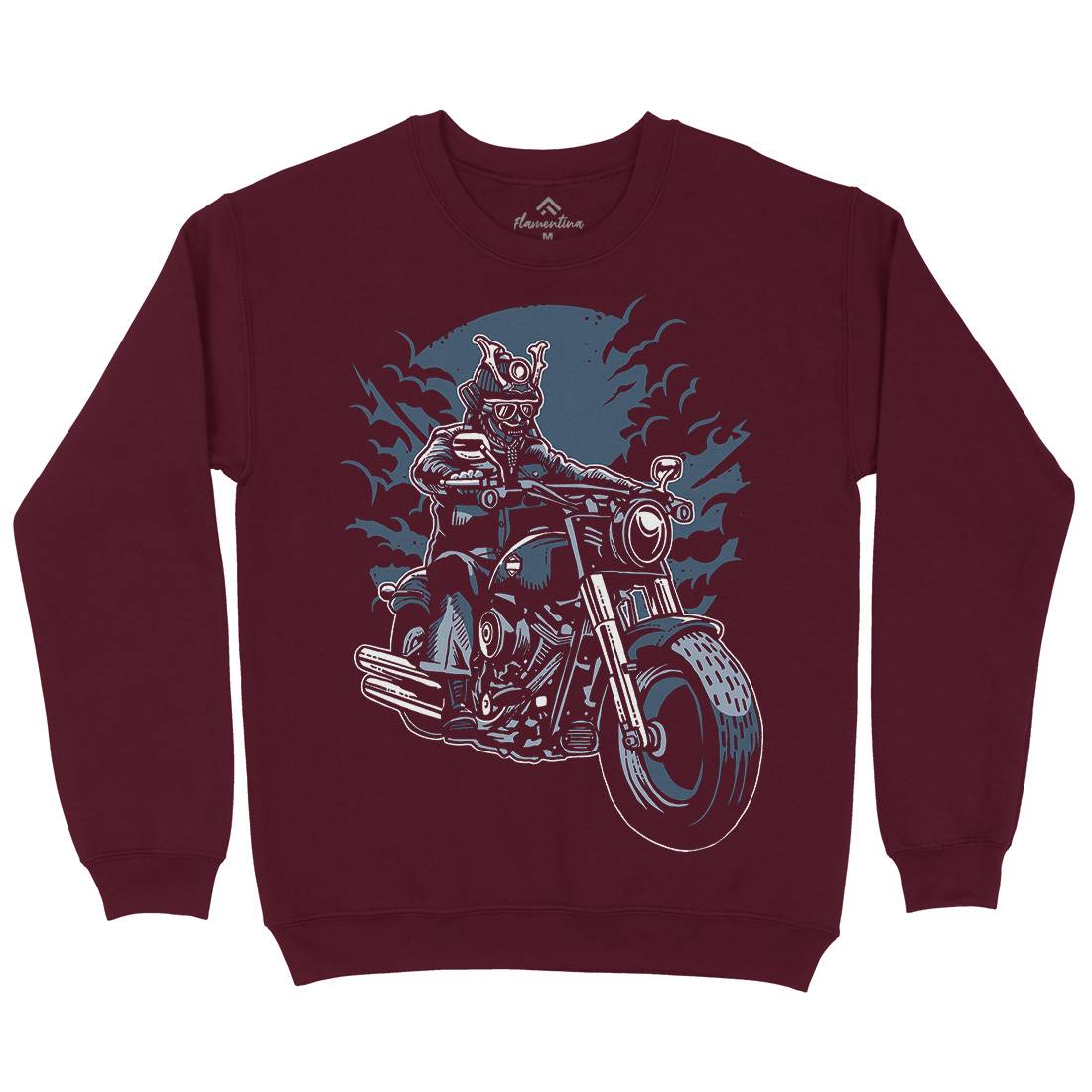 Samurai Ride Kids Crew Neck Sweatshirt Warriors A568