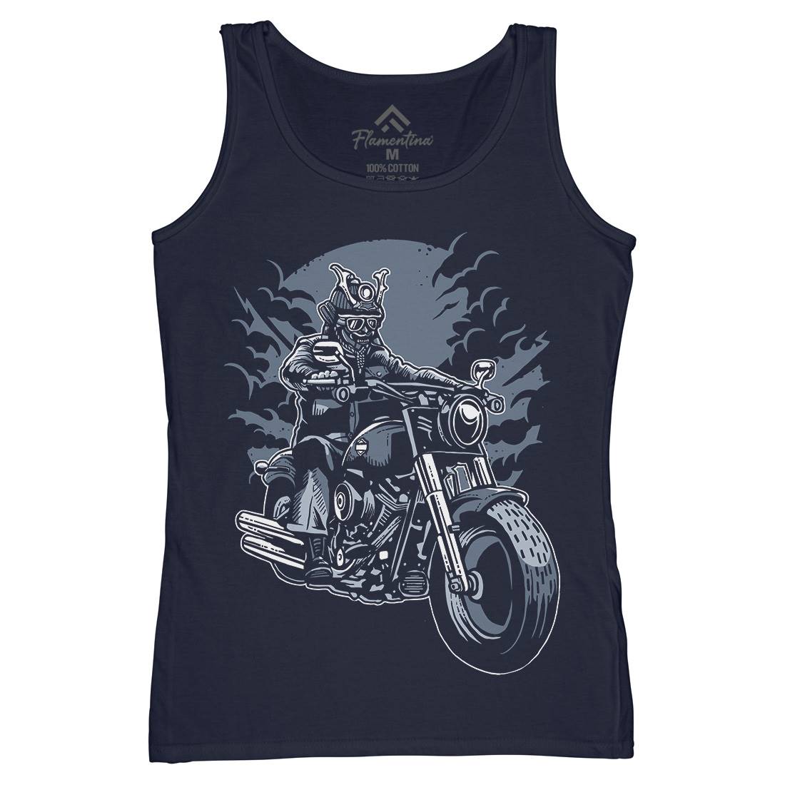 Samurai Ride Womens Organic Tank Top Vest Warriors A568