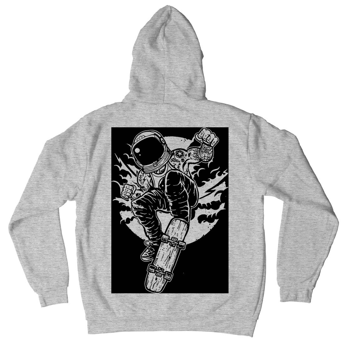 Skater Kids Crew Neck Hoodie Space A576