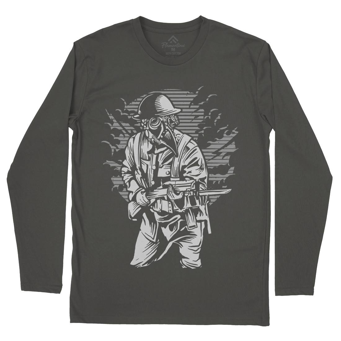 Style Mens Long Sleeve T-Shirt Steampunk A578