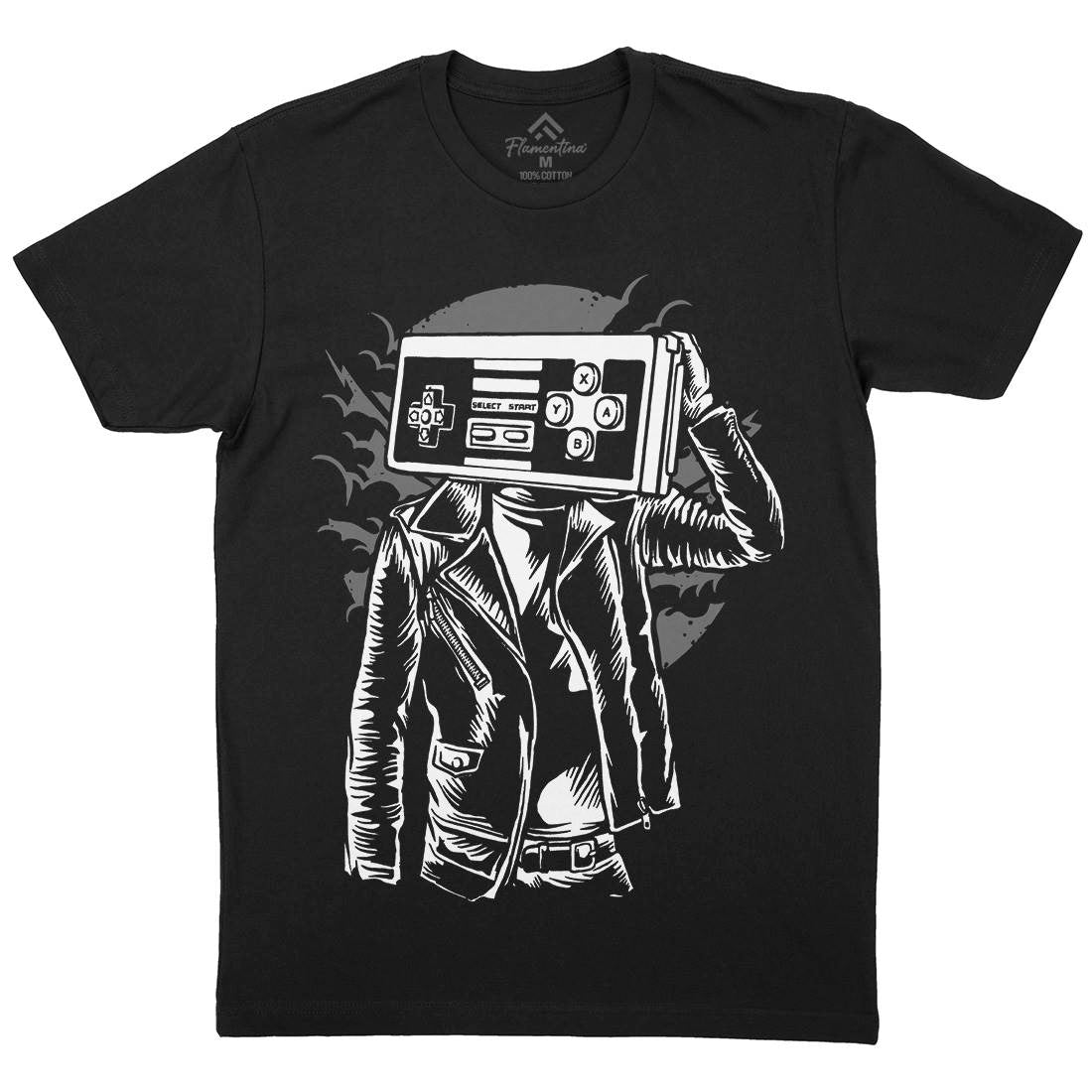 Street Gamers Mens Crew Neck T-Shirt Geek A579
