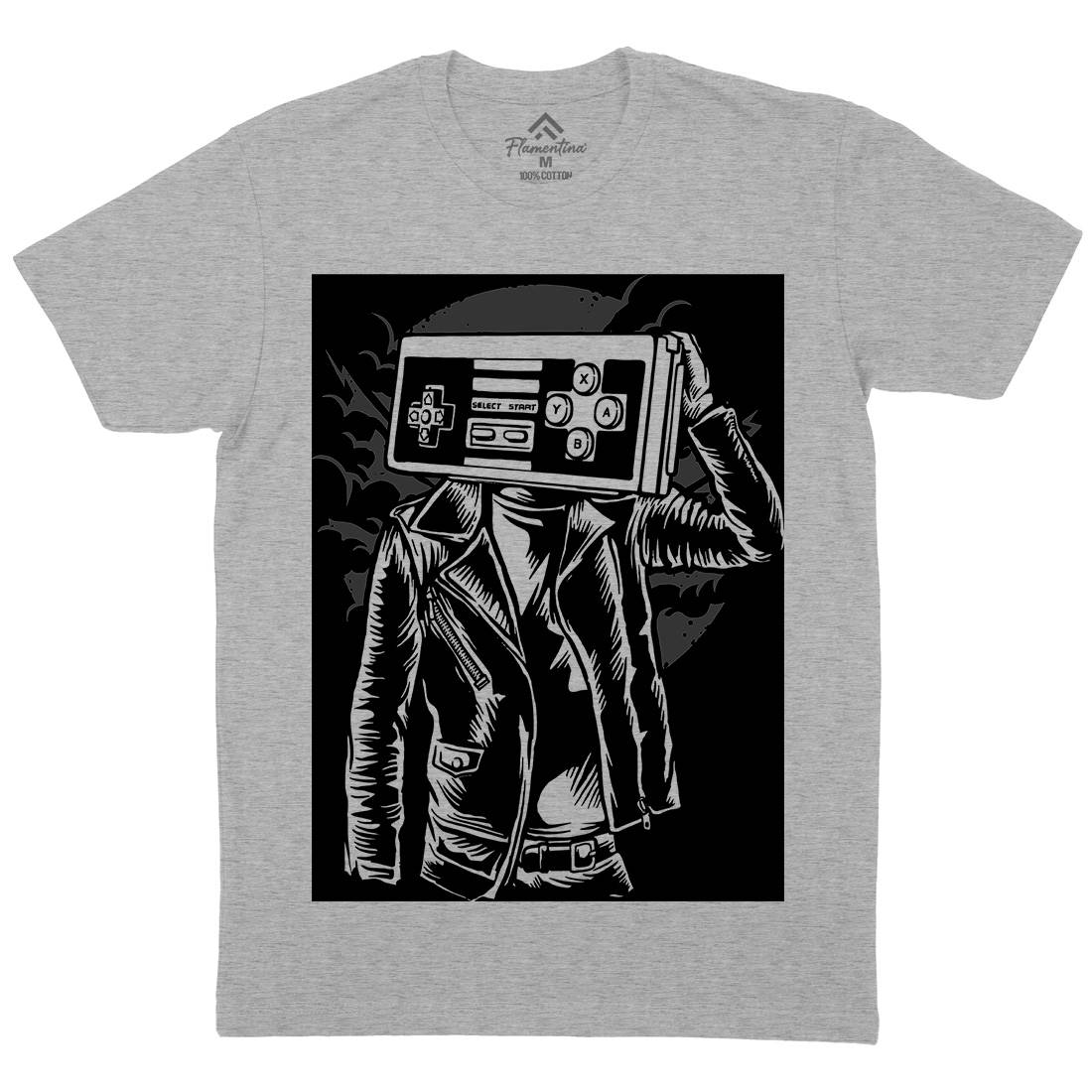 Street Gamers Mens Crew Neck T-Shirt Geek A579