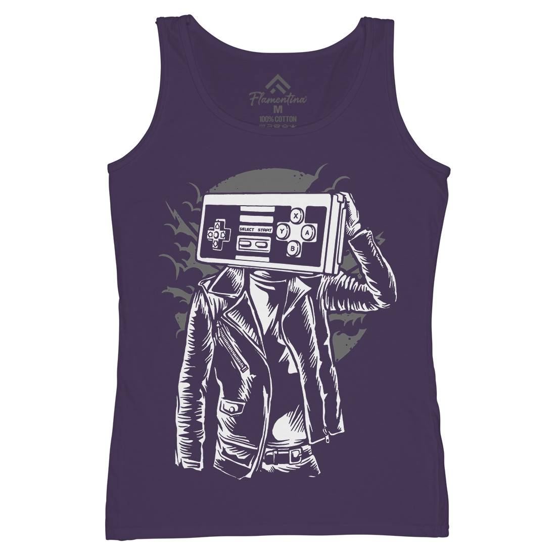 Street Gamers Womens Organic Tank Top Vest Geek A579