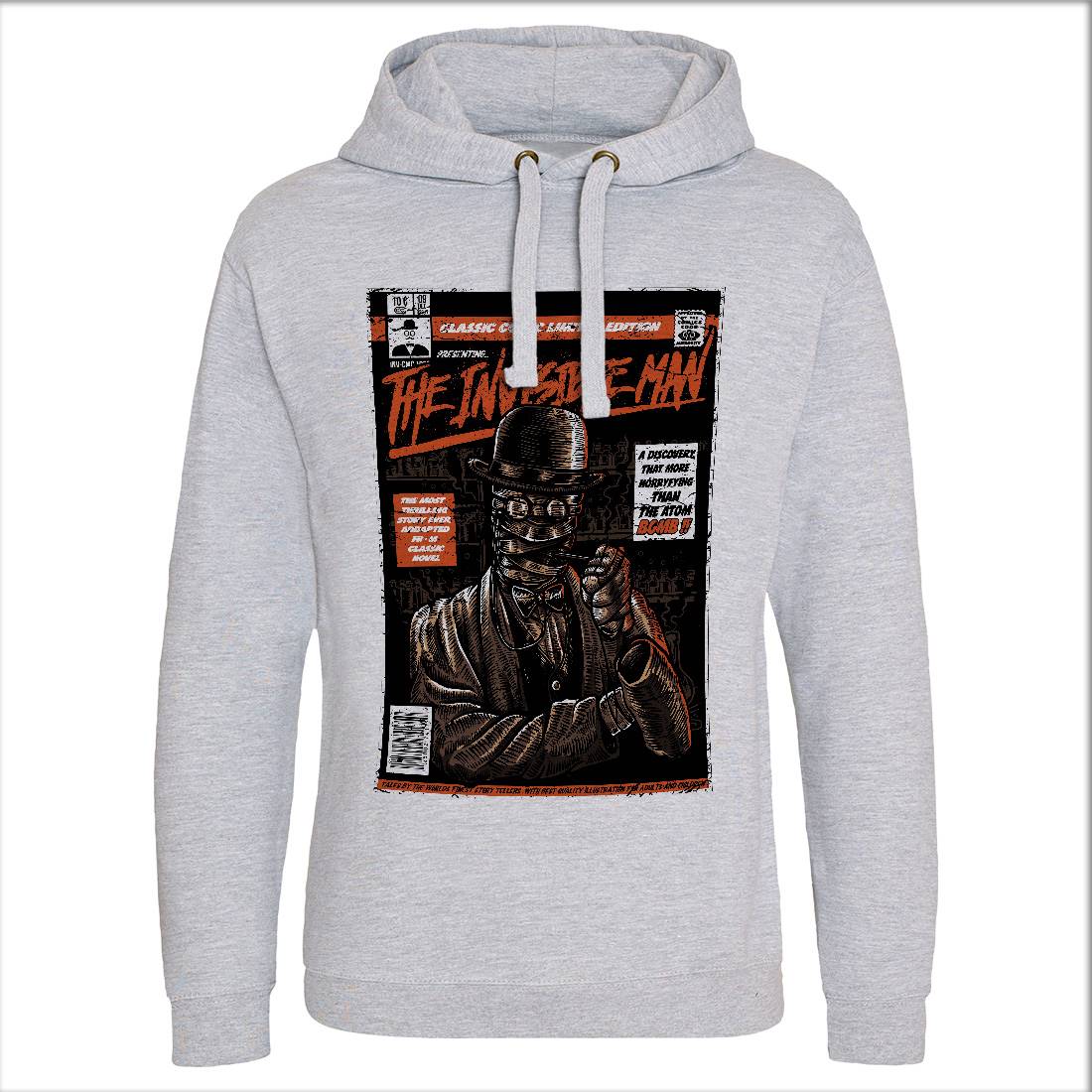Invisible Man Mens Hoodie Without Pocket Horror A581