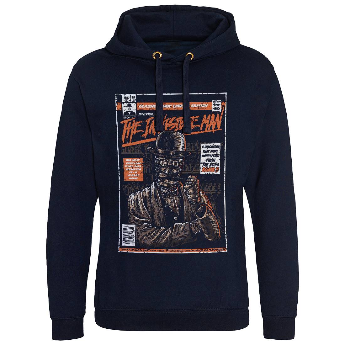 Invisible Man Mens Hoodie Without Pocket Horror A581