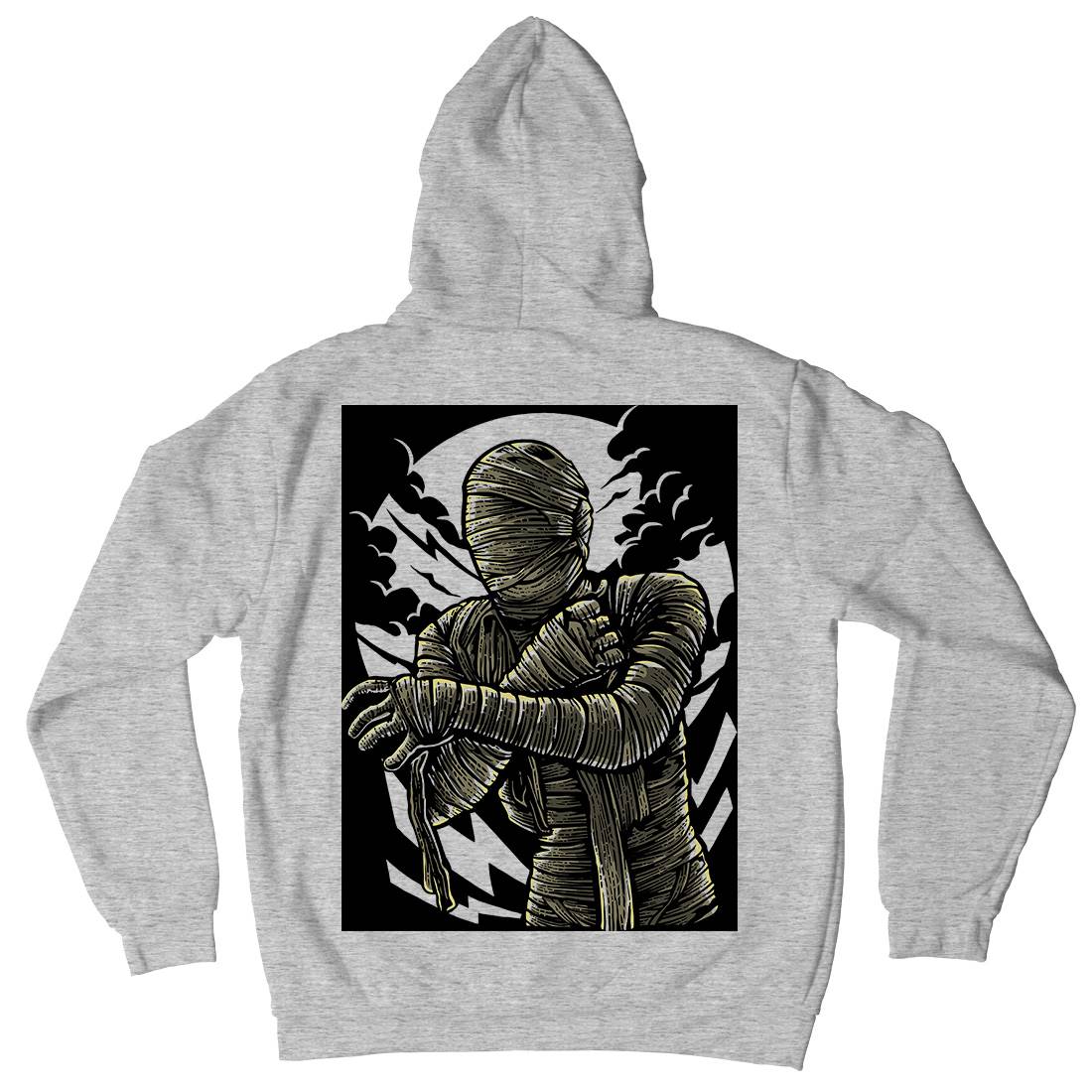 Mummy Mens Hoodie With Pocket Horror A582