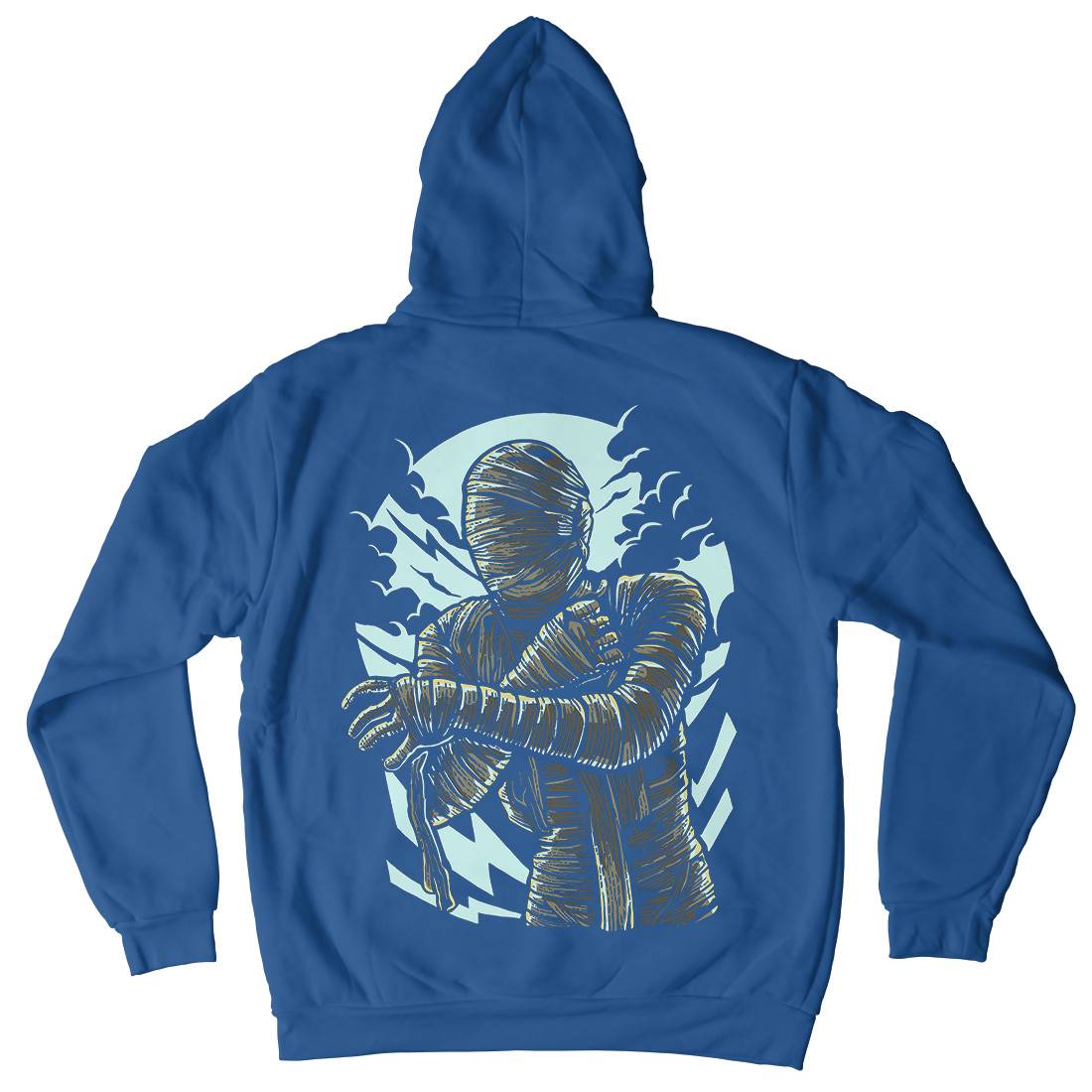 Mummy Mens Hoodie With Pocket Horror A582