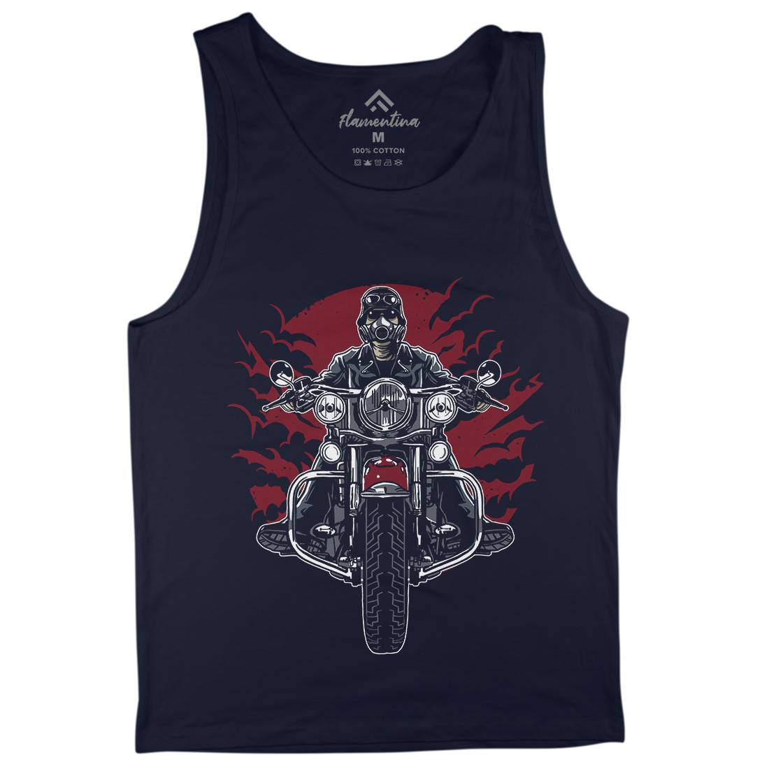 Wild Biker Mens Tank Top Vest Motorcycles A589