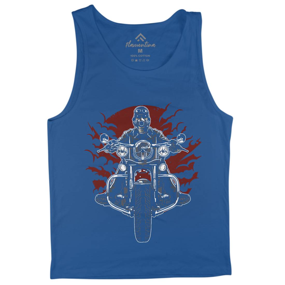 Wild Biker Mens Tank Top Vest Motorcycles A589
