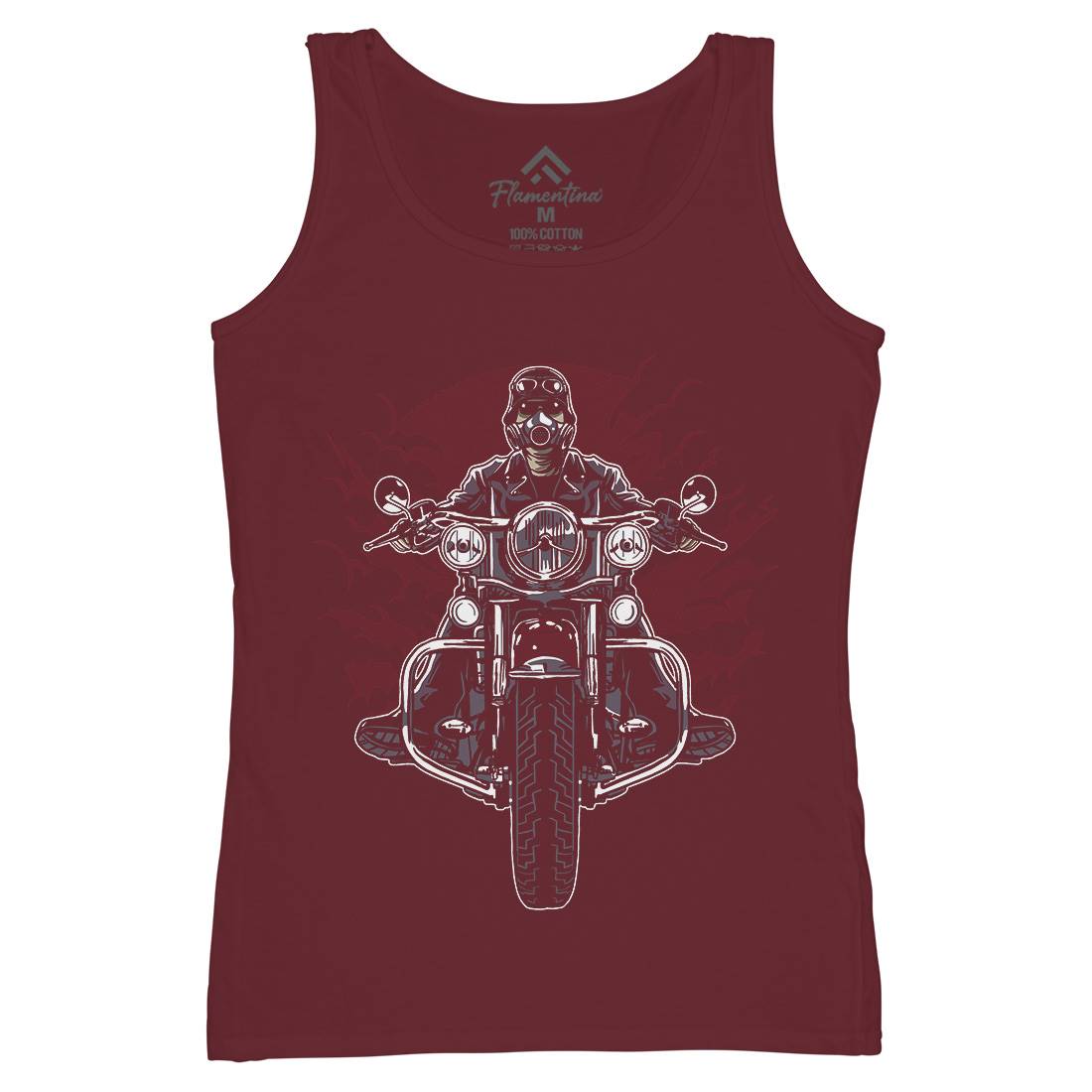 Wild Biker Womens Organic Tank Top Vest Motorcycles A589