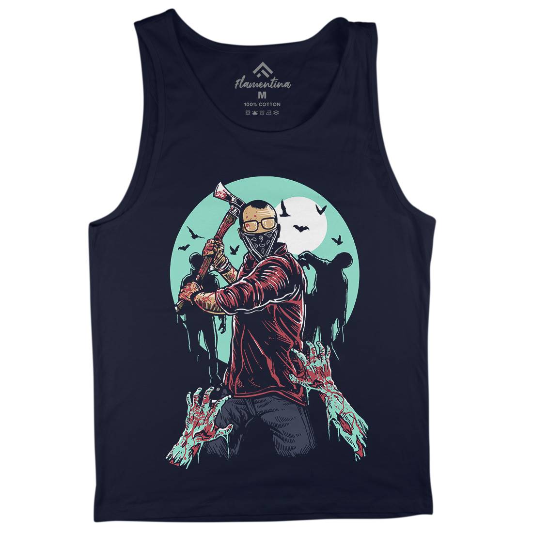 Zombie Killer Mens Tank Top Vest Horror A591