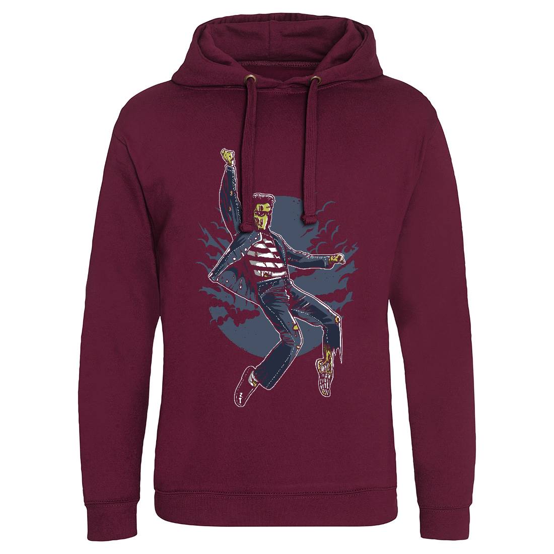 Zombie King Mens Hoodie Without Pocket Horror A592