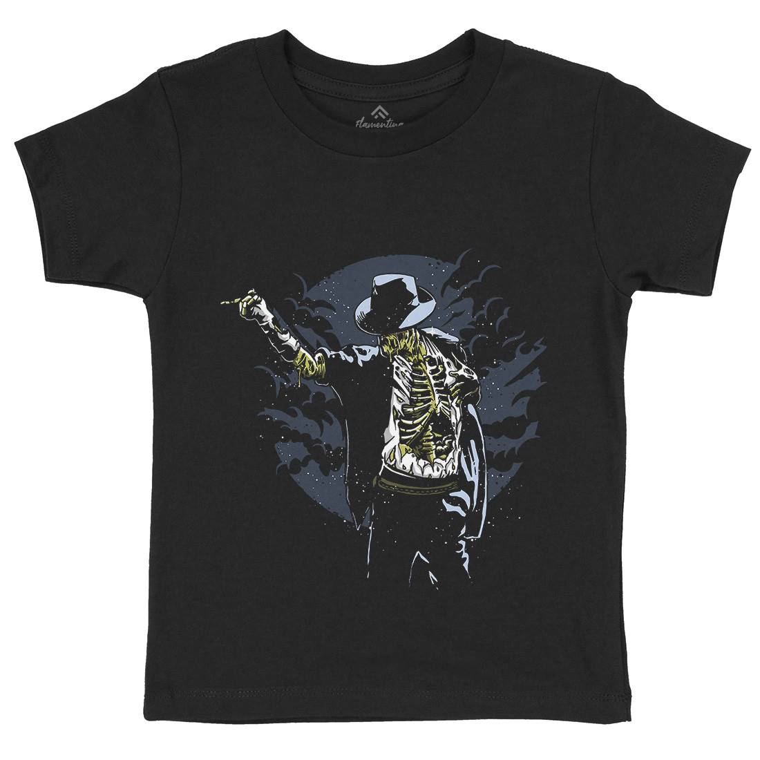 Zombie Pop Kids Crew Neck T-Shirt Music A595