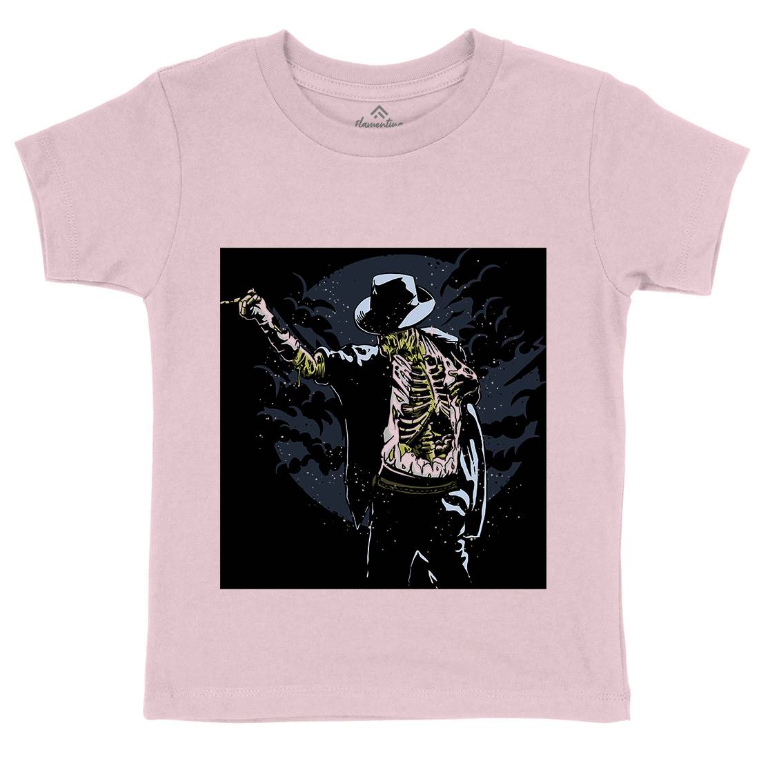 Zombie Pop Kids Crew Neck T-Shirt Music A595