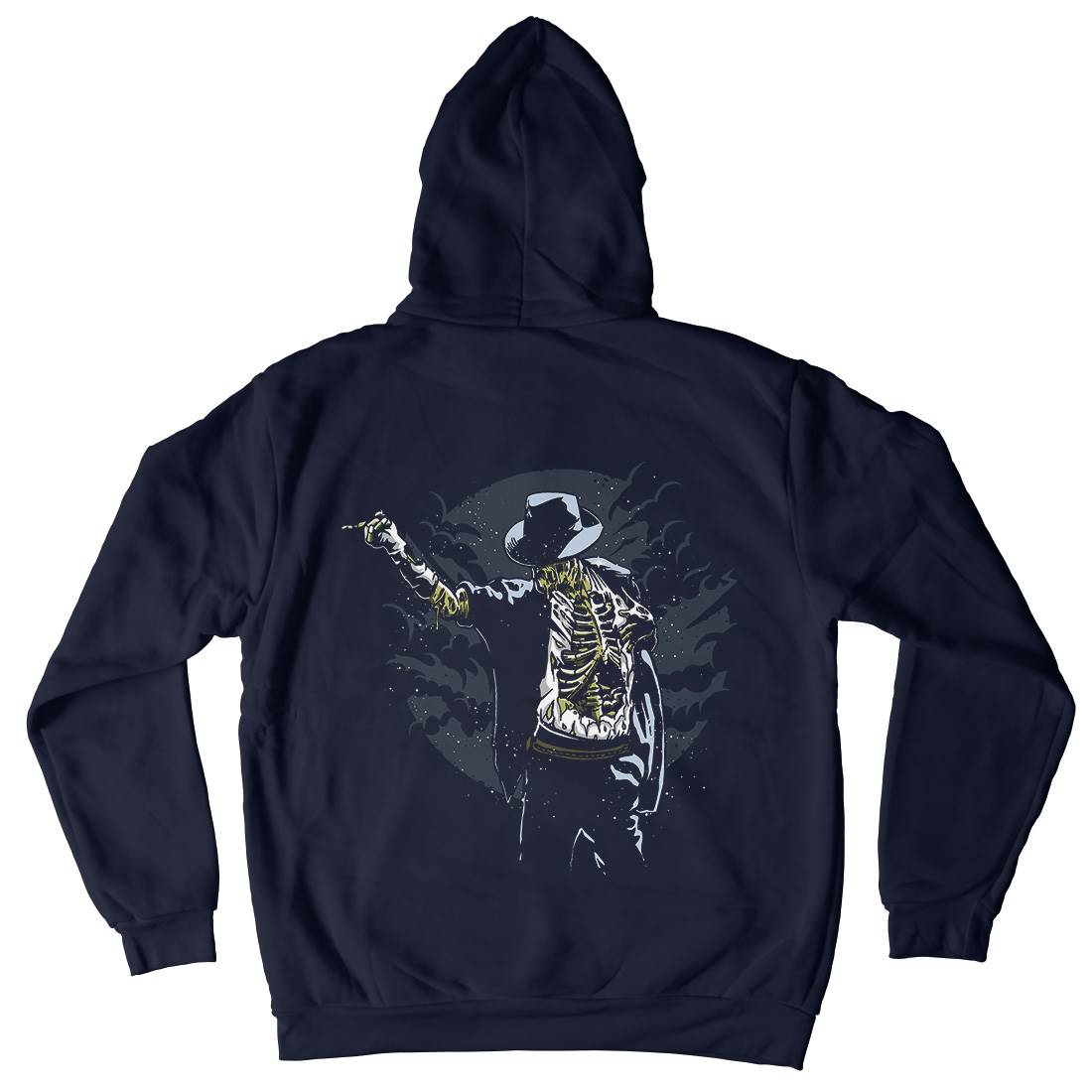 Zombie Pop Mens Hoodie With Pocket Music A595