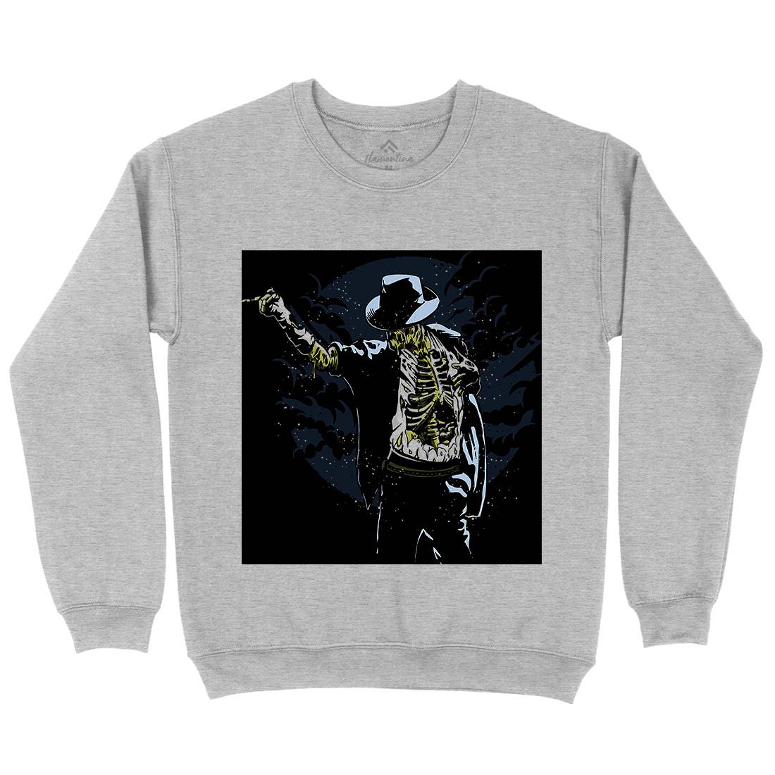 Zombie Pop Mens Crew Neck Sweatshirt Music A595