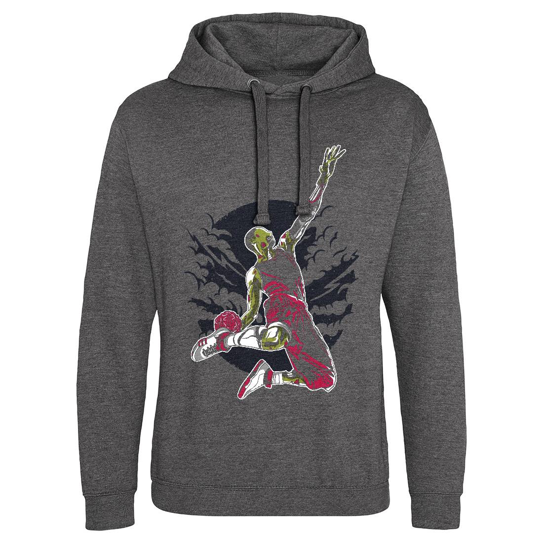 Zombie Slam Dunk Mens Hoodie Without Pocket Sport A597