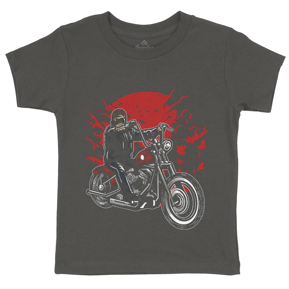 Zombie Slayer Kids Organic Crew Neck T-Shirt Horror A598